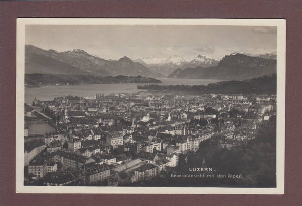 LUZERN - Generalansicht - 1928
