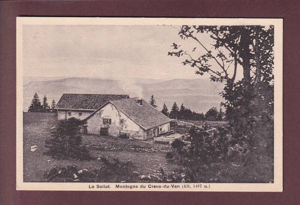 LE SOLIAT - Montagne du Creux-du-Van