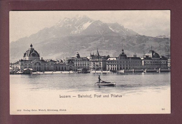 LUZERN - Bahnhof - Post - Pilatus