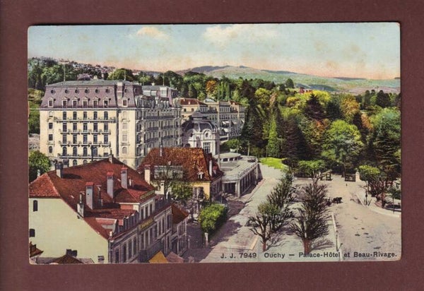 LAUSANNE - Palace Hôtel et Beau-Rivage - 1917