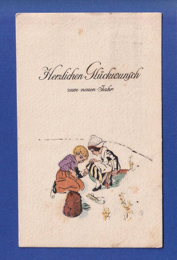 NEUJAHR - Kinder - 1920