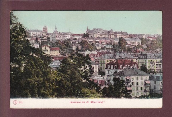 LAUSANNE vu de Montriond