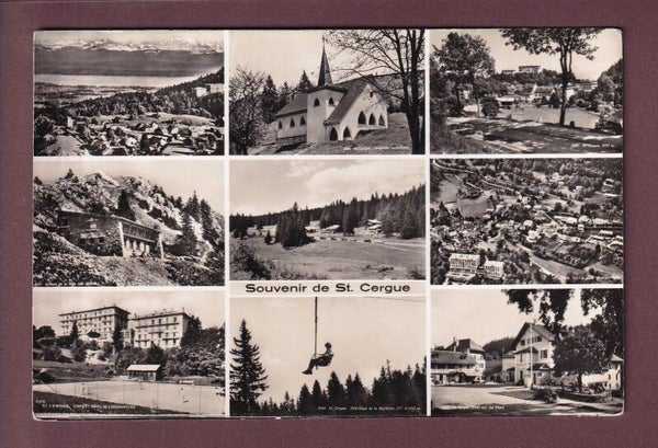 Souvenir de ST. CERGUE - 9 images