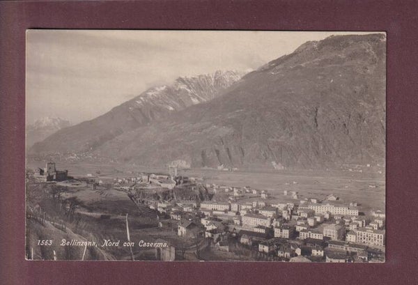 BELLINZONA - Nord con Caserna