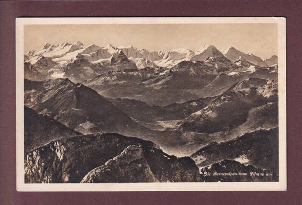 BERNERALPEN vom Pilatus aus