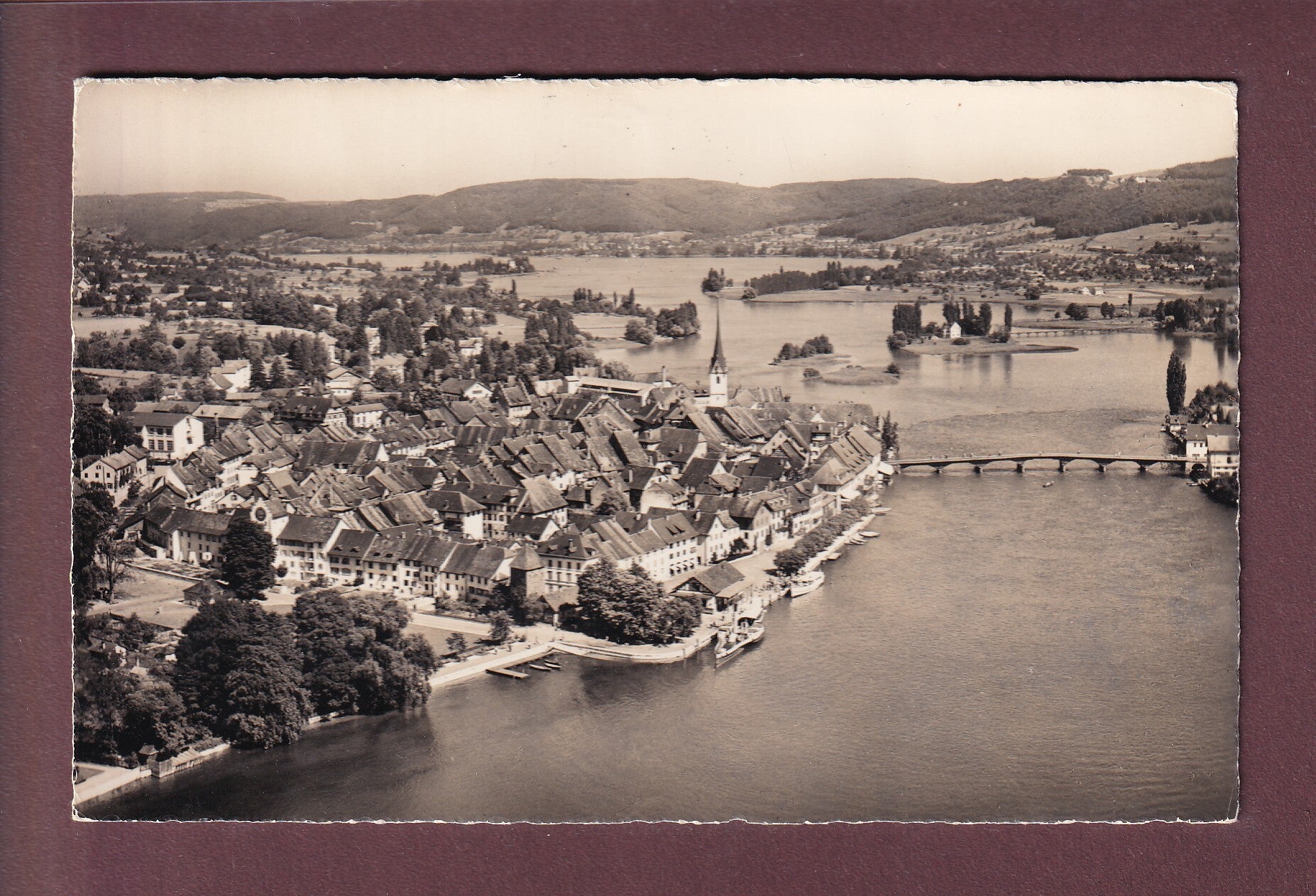 STEIN AM RHEIN - Flugaufnahme