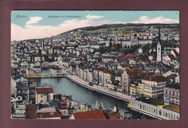 ZÜRICH - Limmatquai - Polytechnikum