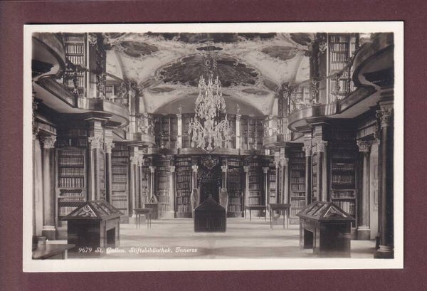 ST. GALLEN - Stiftsbibliothek - Inneres