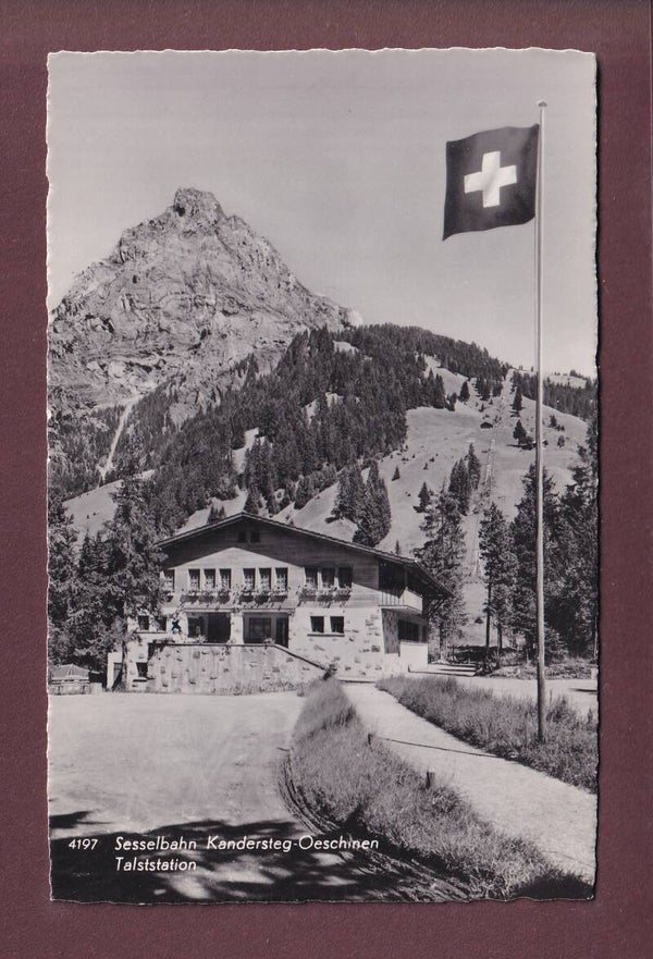 Sesselbahn KANDERSTEG-OESCHINEN - Talstation