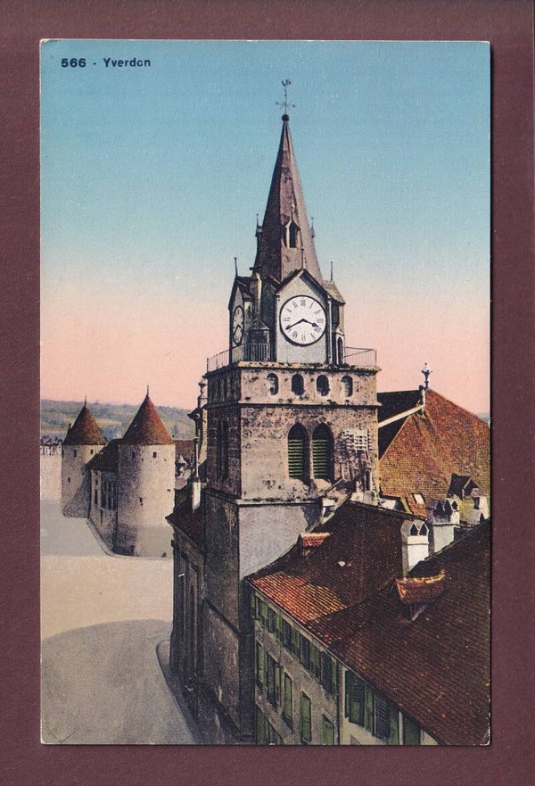 YVERDON - Clocher du Temple