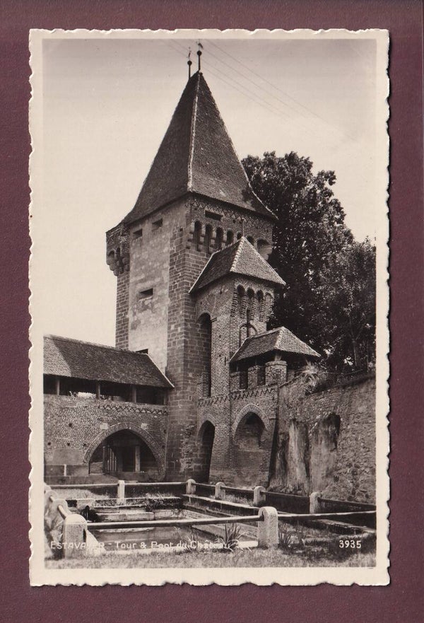 ESTAVAYER - Tour et Pont du Château