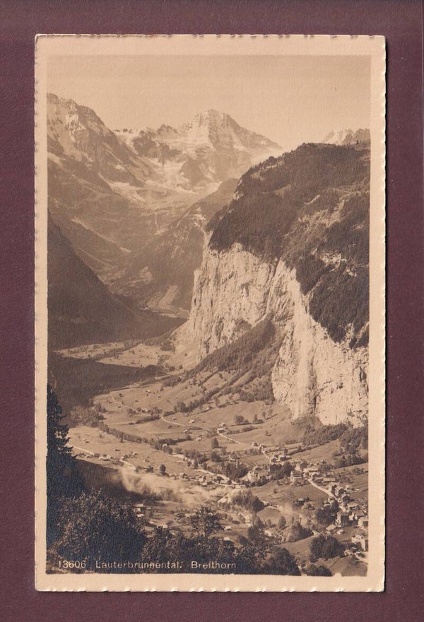 LAUTERBRUNNENTAL - Breithorn