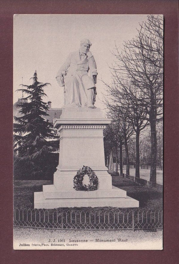 LAUSANNE - Monument Vinet