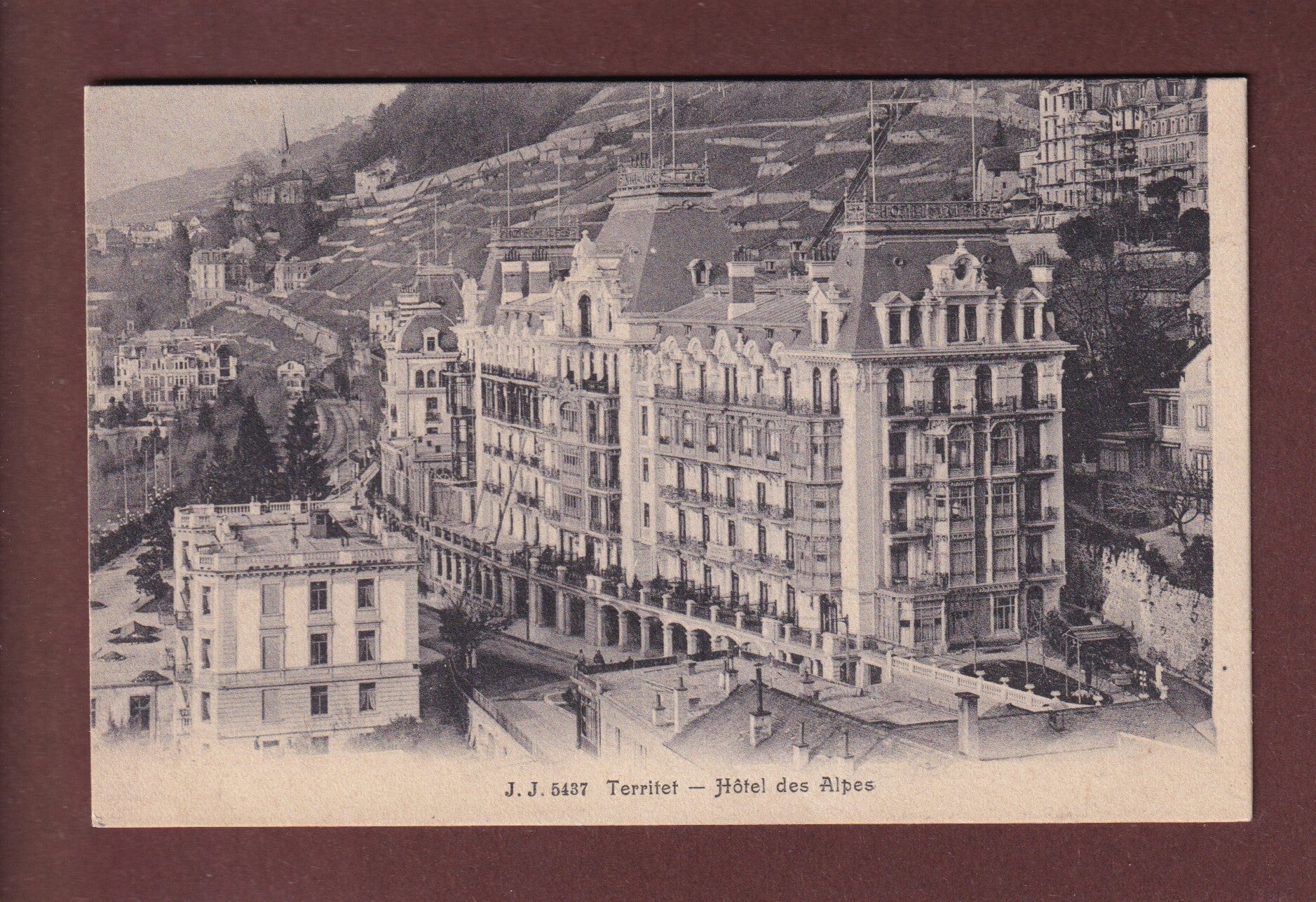MONTREUX - Territet - Hôtel des Alpes
