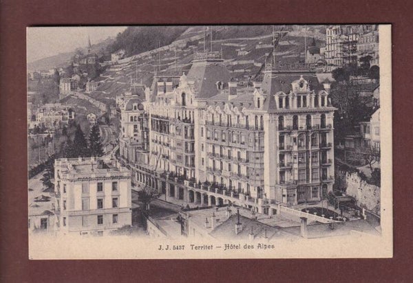 MONTREUX - Territet - Hôtel des Alpes