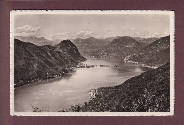 PONTE DI MELIDE visto da Serpiano - 1941