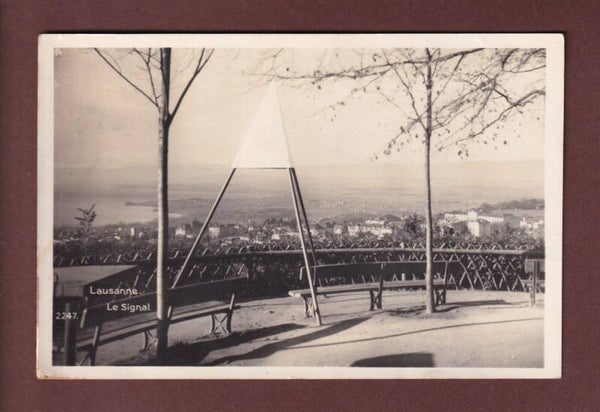LAUSANNE - Le Signal - 1928