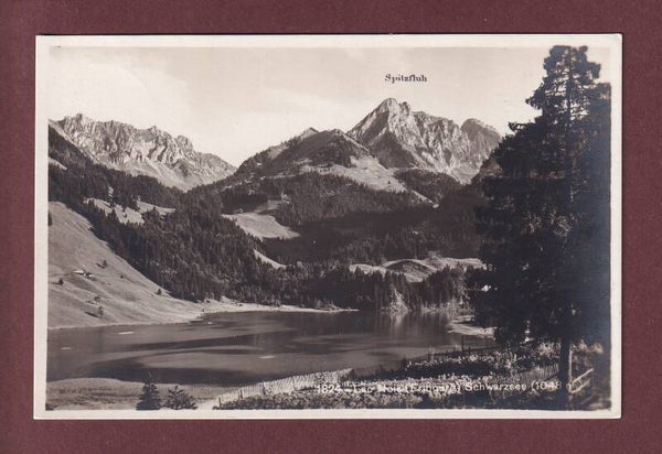 LAC NOIR / SCHWARZSEE - Spitzfluh - 1925