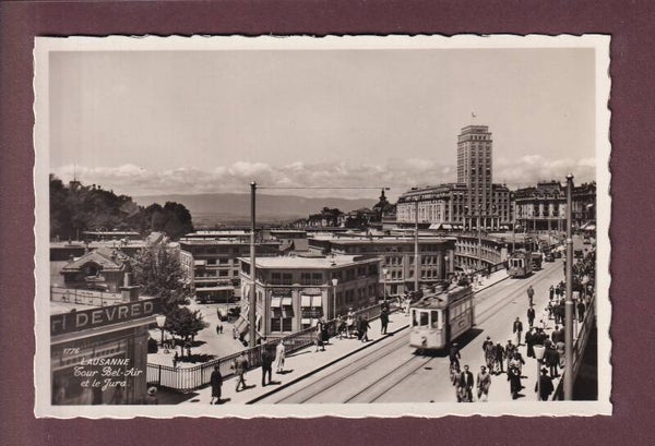 LAUSANNE - Tram - Tour Bel-Air - Flon d'avant