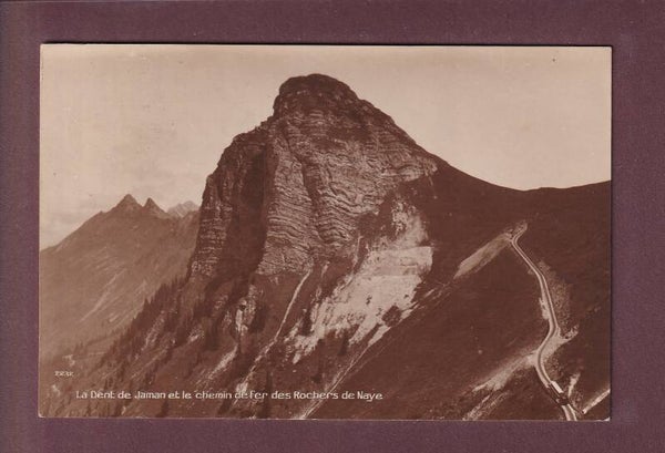 DENT DE JAMAN - Chemin de fer - 1929