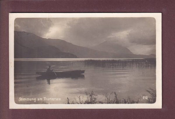 Stimmung am THUNERSEE - Fischer - 1912
