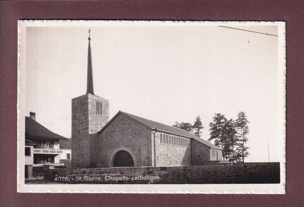 ST. BLAISE - Chapelle catholique - 1943