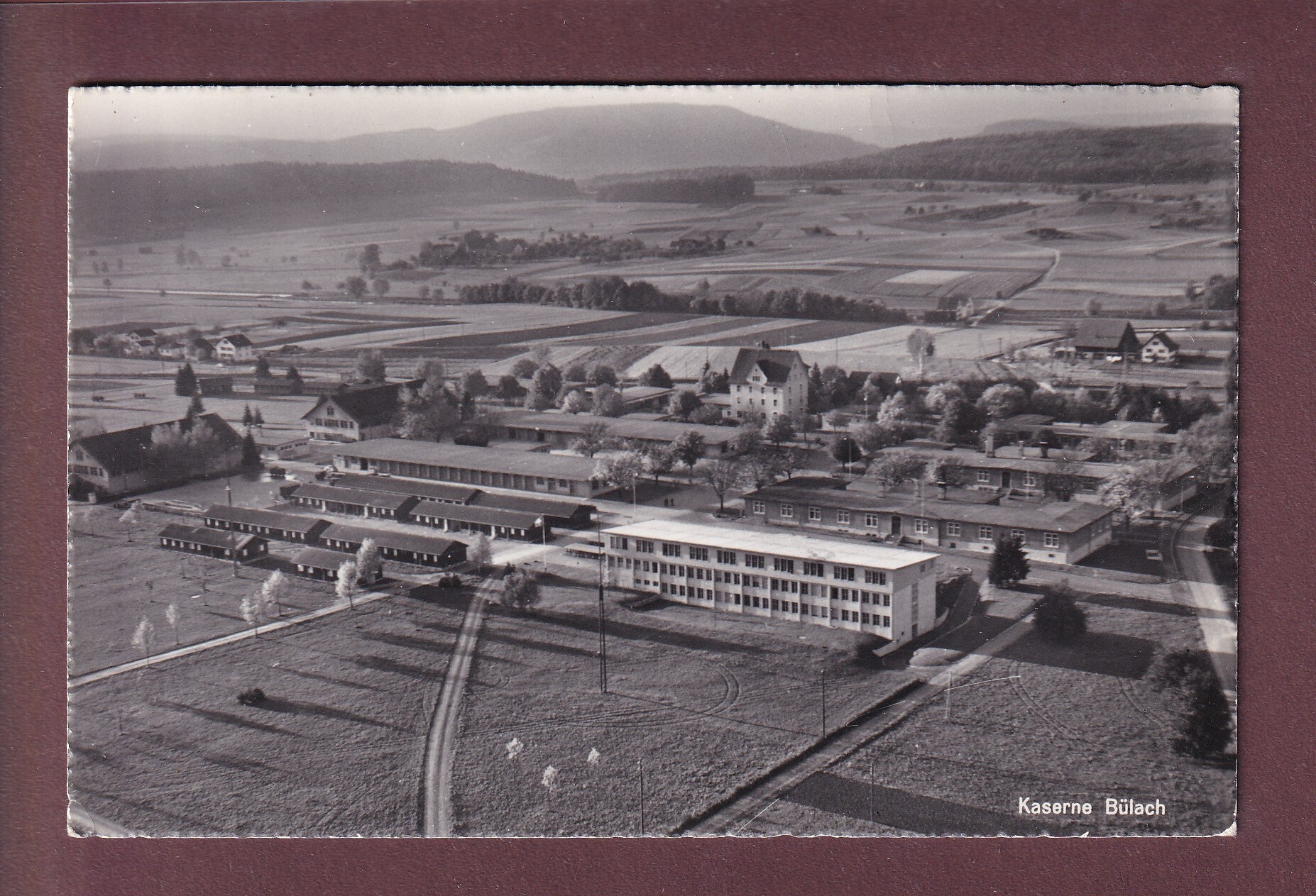 BÜLACH - Kaserne - Flugaufnahme - Felpost