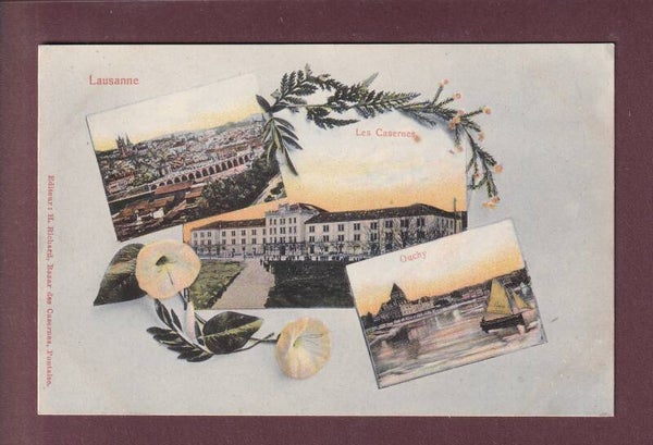 LAUSANNE- 3 images - 1907