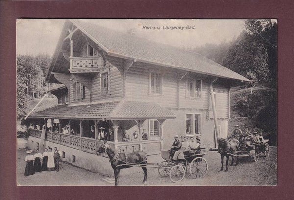Rüschegg - Kurhaus LÄNGENEY-BAD - Kutsche // Eckbug //