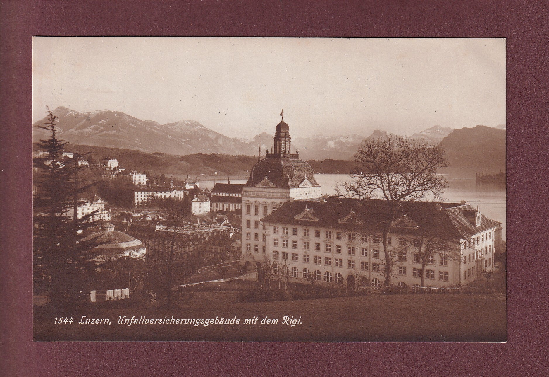 LUZERN - Unfallversicherungsgebäude - 1916