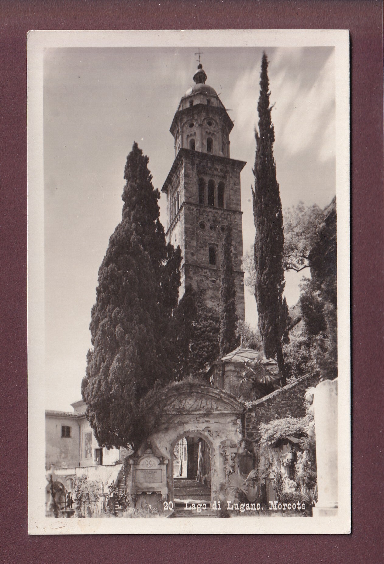 MORCOTE - Chiesa Antica - 1930