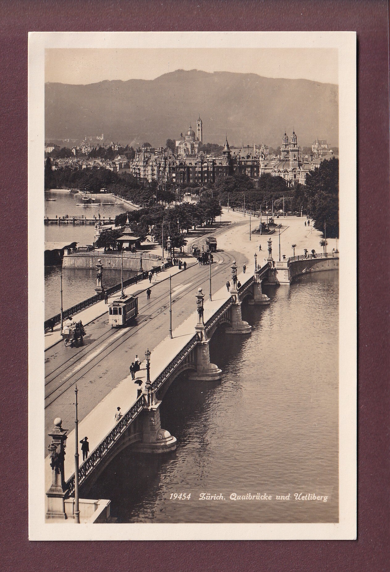 ZÜRICH - Quaibrücke - Tram