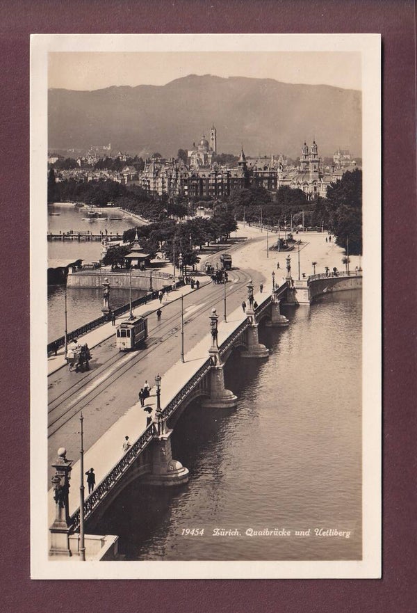 ZÜRICH - Quaibrücke - Tram
