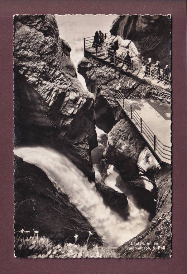 Lauterbrunnen - TRÜMMELBACH - 5. Fall - 1939