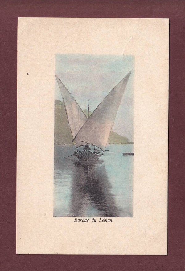 BARQUE DU LEMAN - 1908