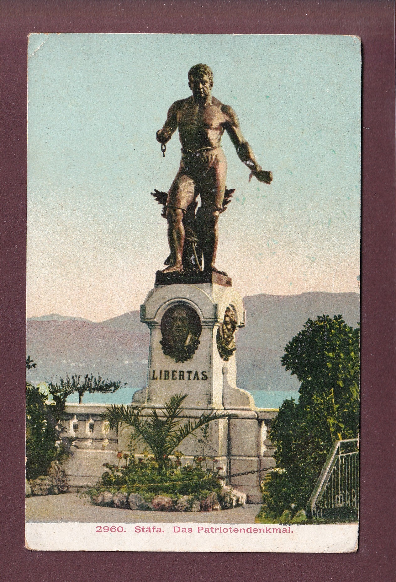 STÄFA - Patriotendenkmal - 1913
