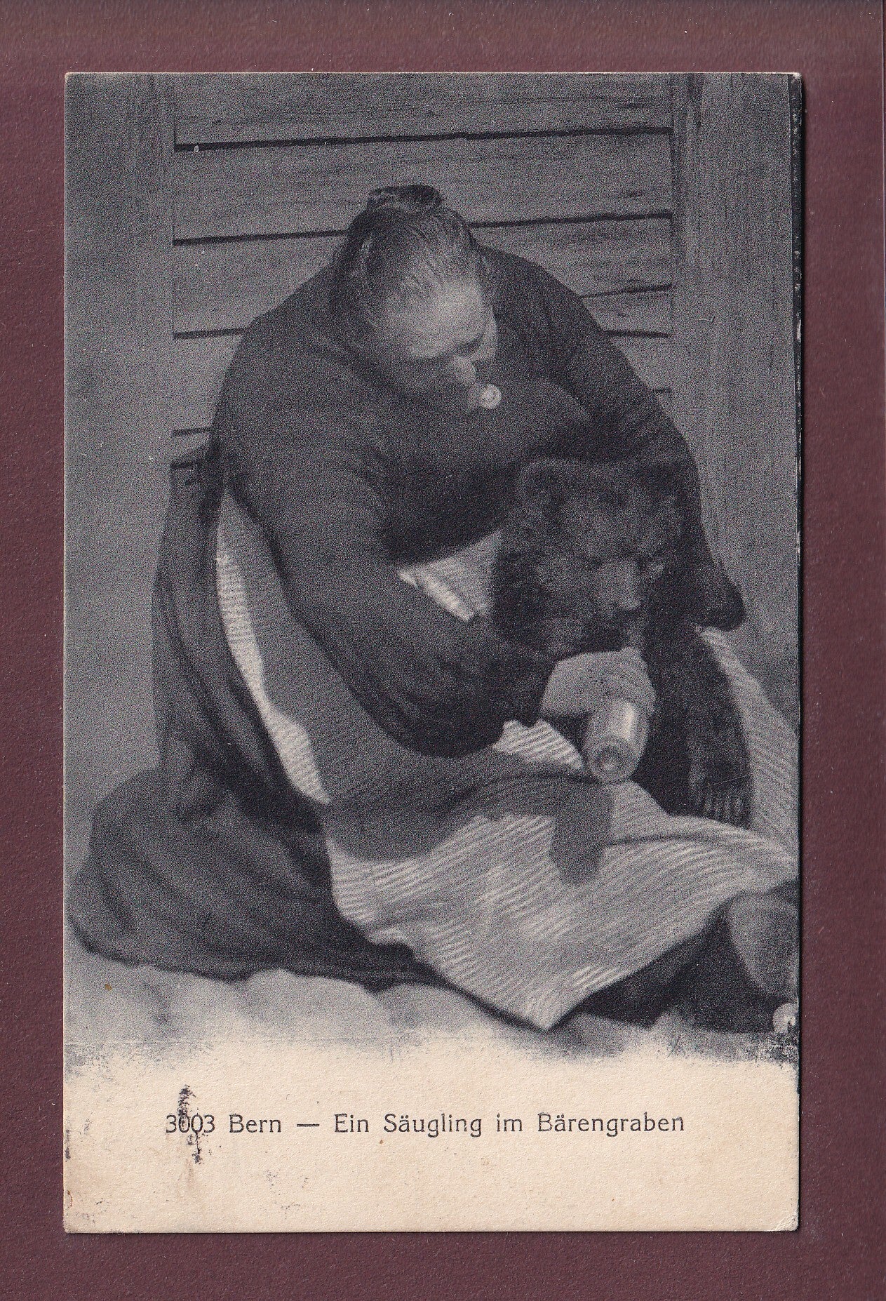 BERN - Bärengraben - Säugling - 1913