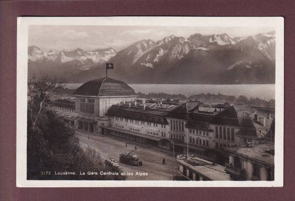 LAUSANNE - Gare - Tram