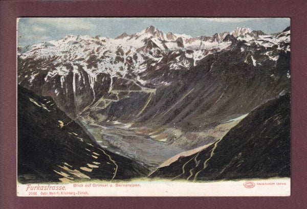 FURKASTRASSE - Blick auf Grimsel