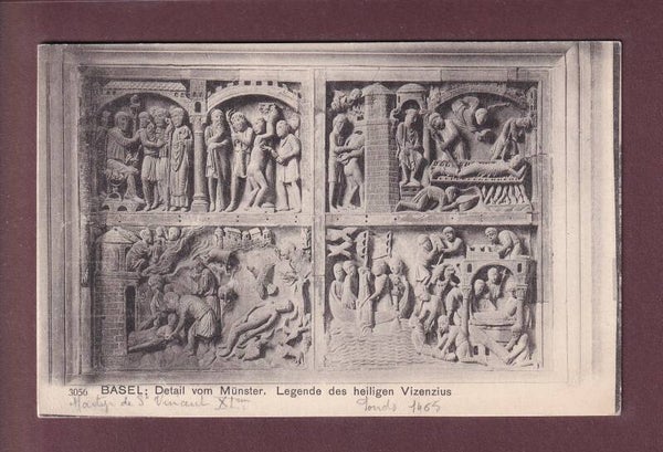 BASEL - Detail vom Münster