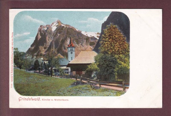 GRINDELWALD - Kirche - Wetterhorn