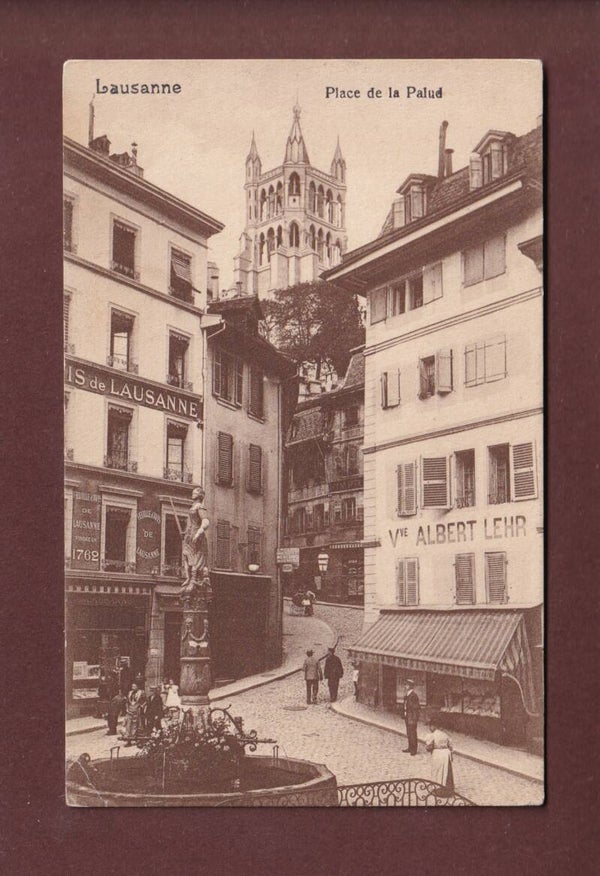 LAUSANNE - Place de la Palud