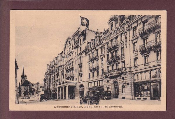 LAUSANNE - Palace - Voitures