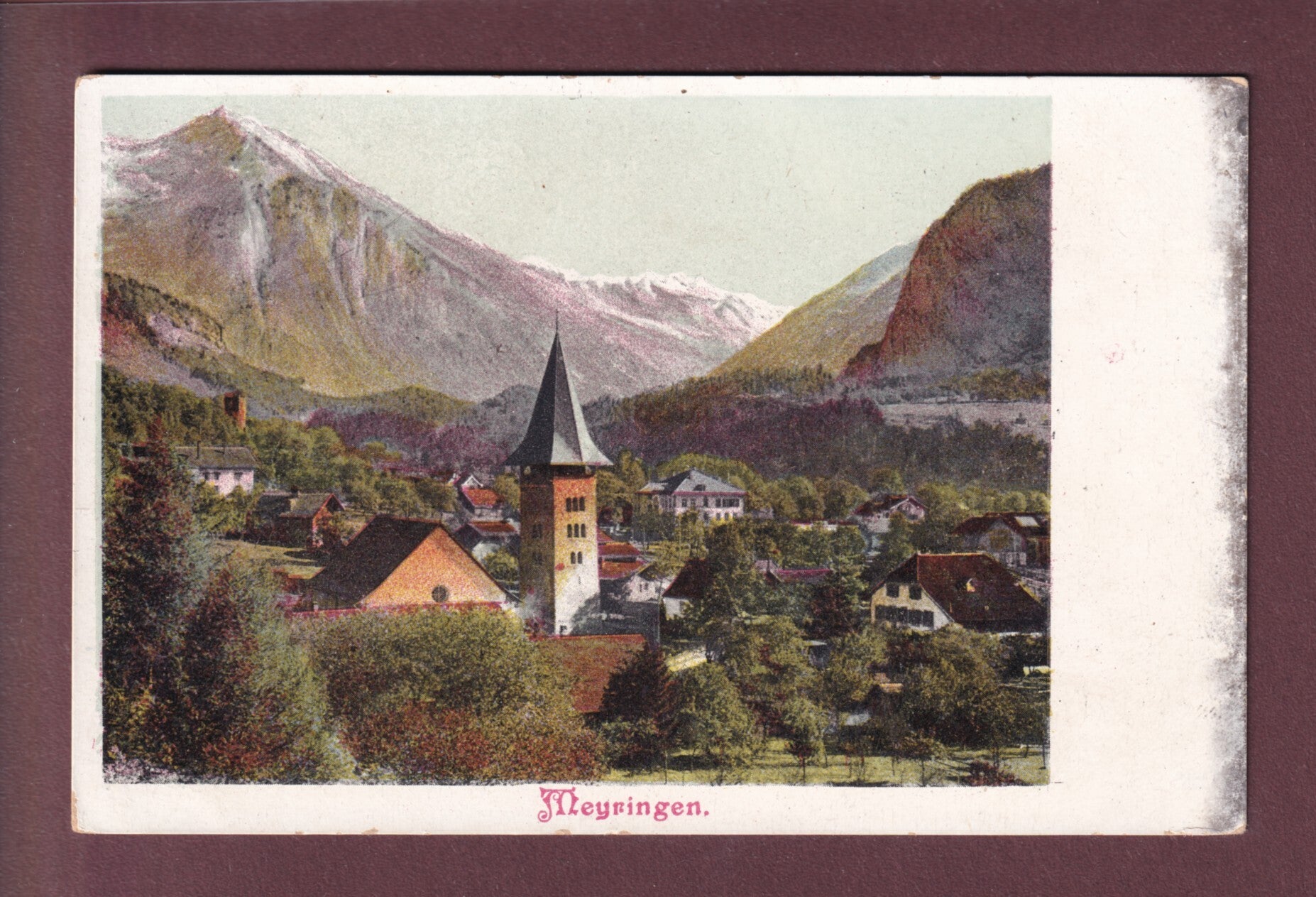MEIRINGEN - Kirche