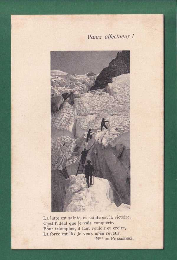 Ascension du MONT-BLANC - Texte - 1912