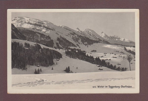 Winter im Toggenburg - CHURFIRSTEN - 1936