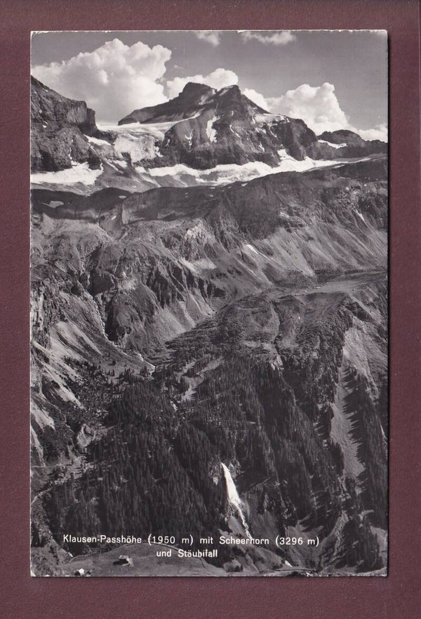KLAUSEN-PASSHÖHE - Scheerhorn - Stäubifall