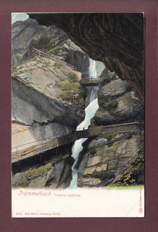 TRÜMMELBACH - Untere Galerie