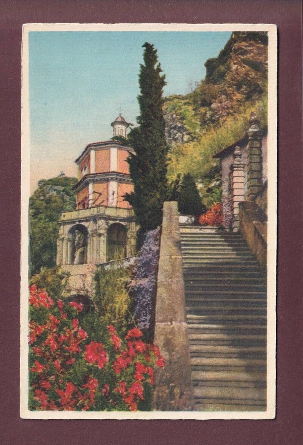 MORCOTE - Salita alla Chiesa