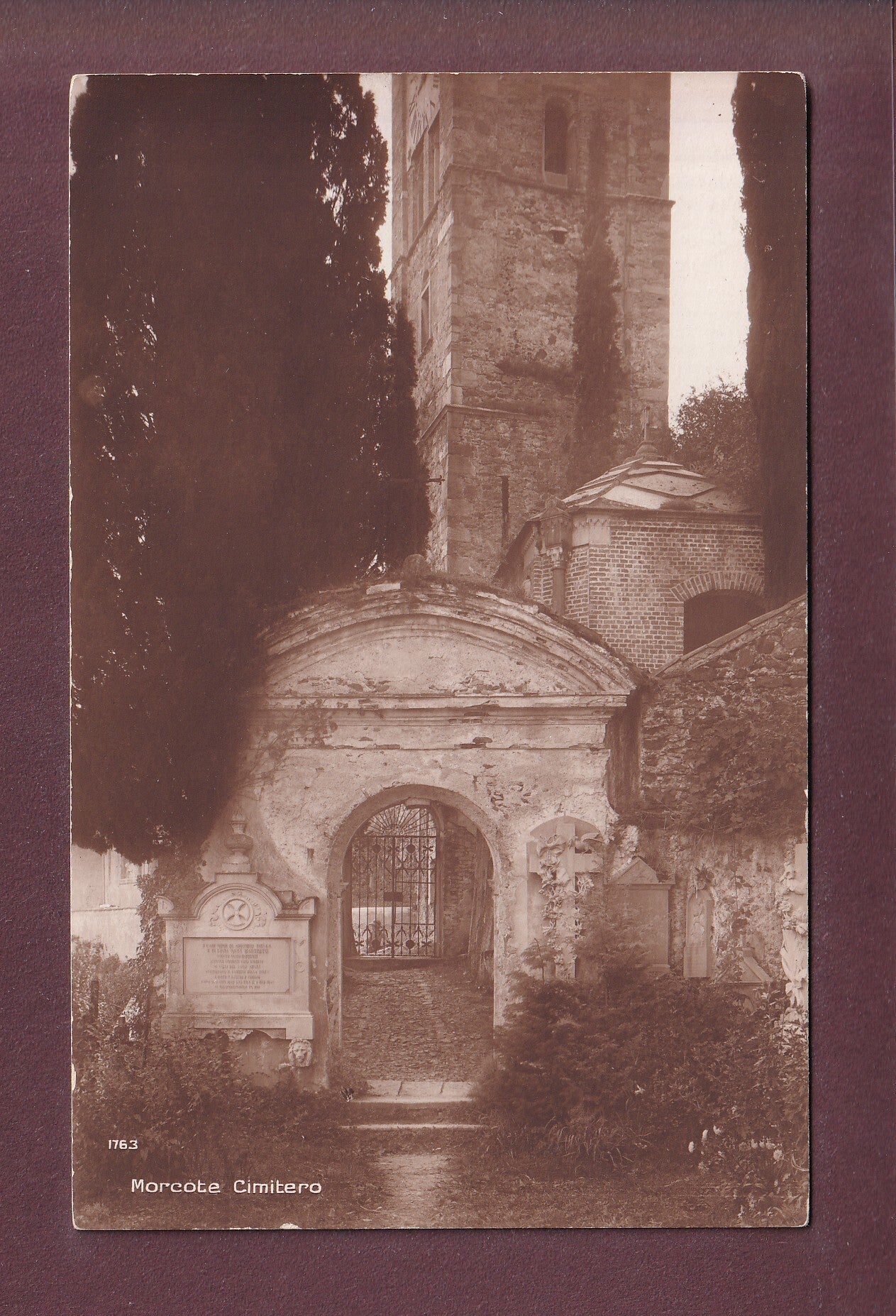 MORCOTE - Cimitero